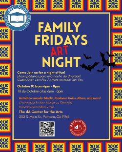Family Friday Art Night Image for 10.10.25